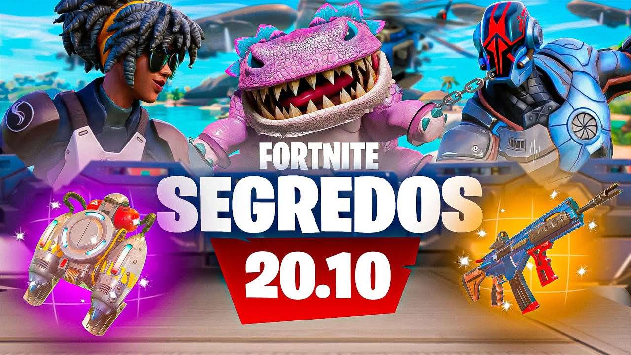 24 SEGREDOS e NOVIDADES da Nova Atualização do Fortnite! (Atualização 20.10)