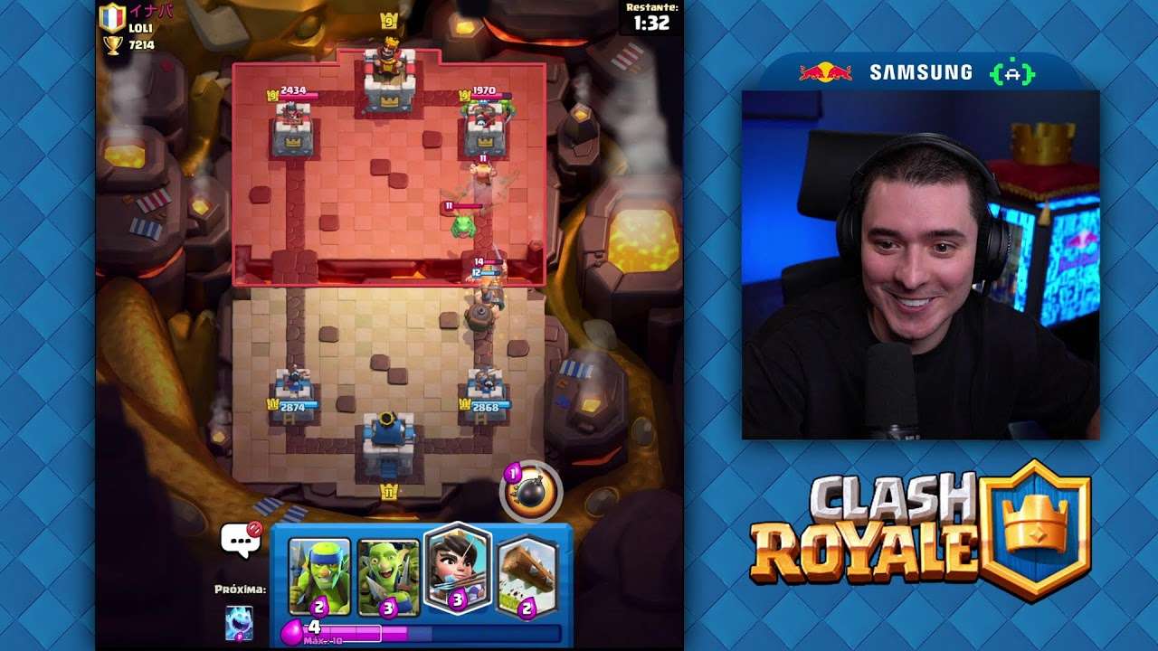 AO VIVO! ZERANDO O CLASH ROYALE!