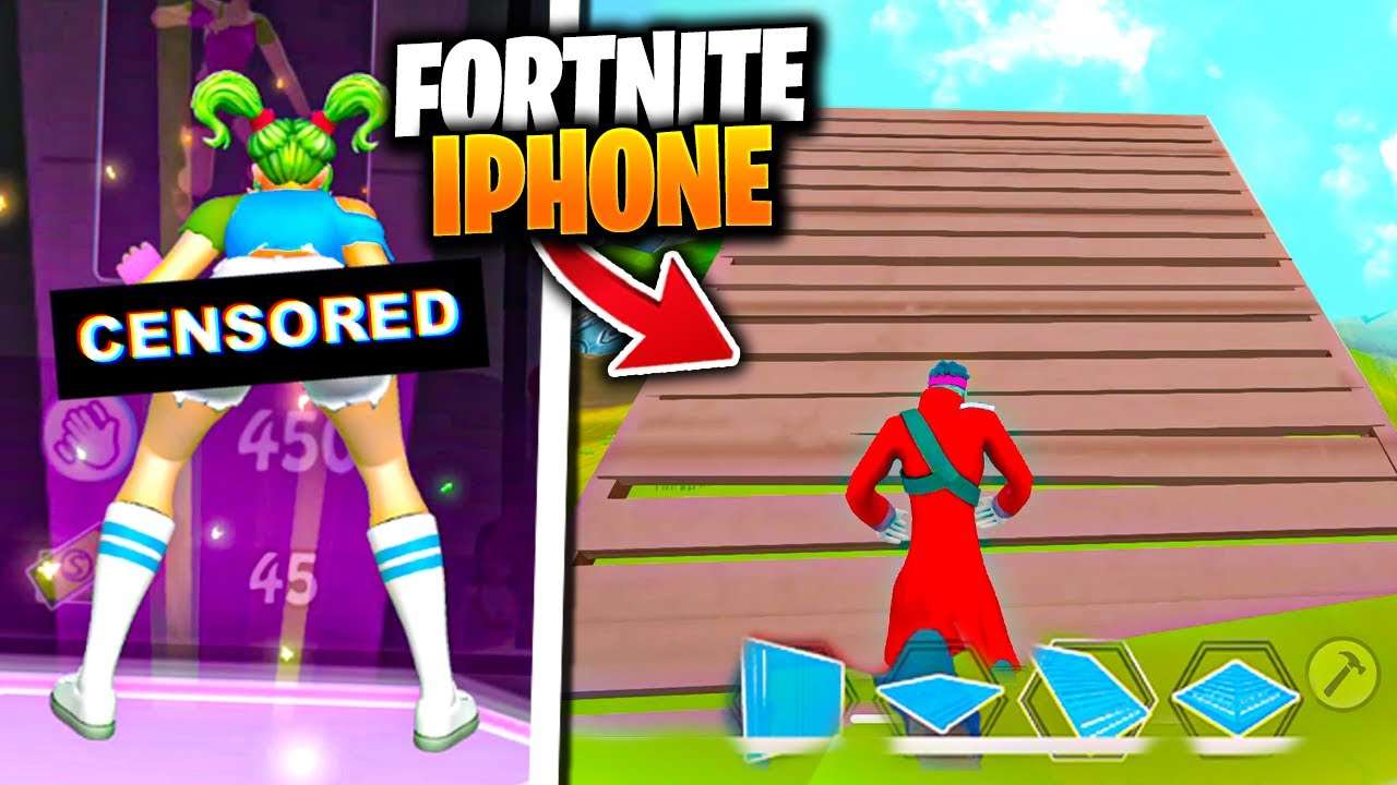 PESQUISEI FORTNITE NO IPHONE...