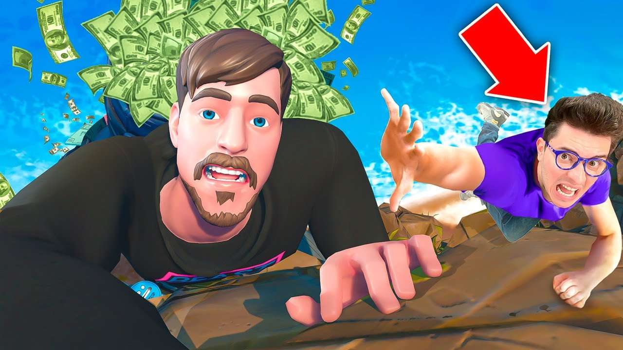 Desafio de $1 MILHÃO do MrBeast no Fortnite!