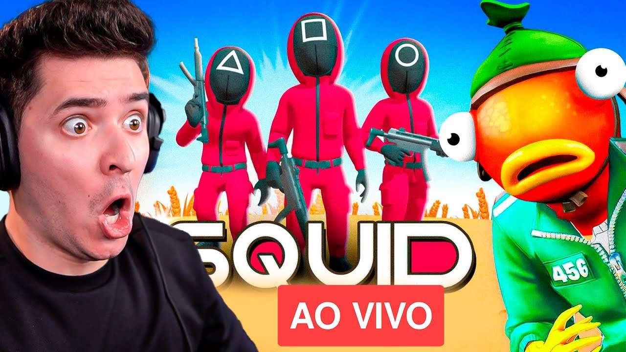 AO VIVO! ROUND 6 NO FORTNITE!