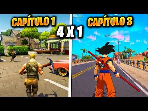 FORTNITE ANTIGO vs HOJE EM DIA! Qual Ganha?