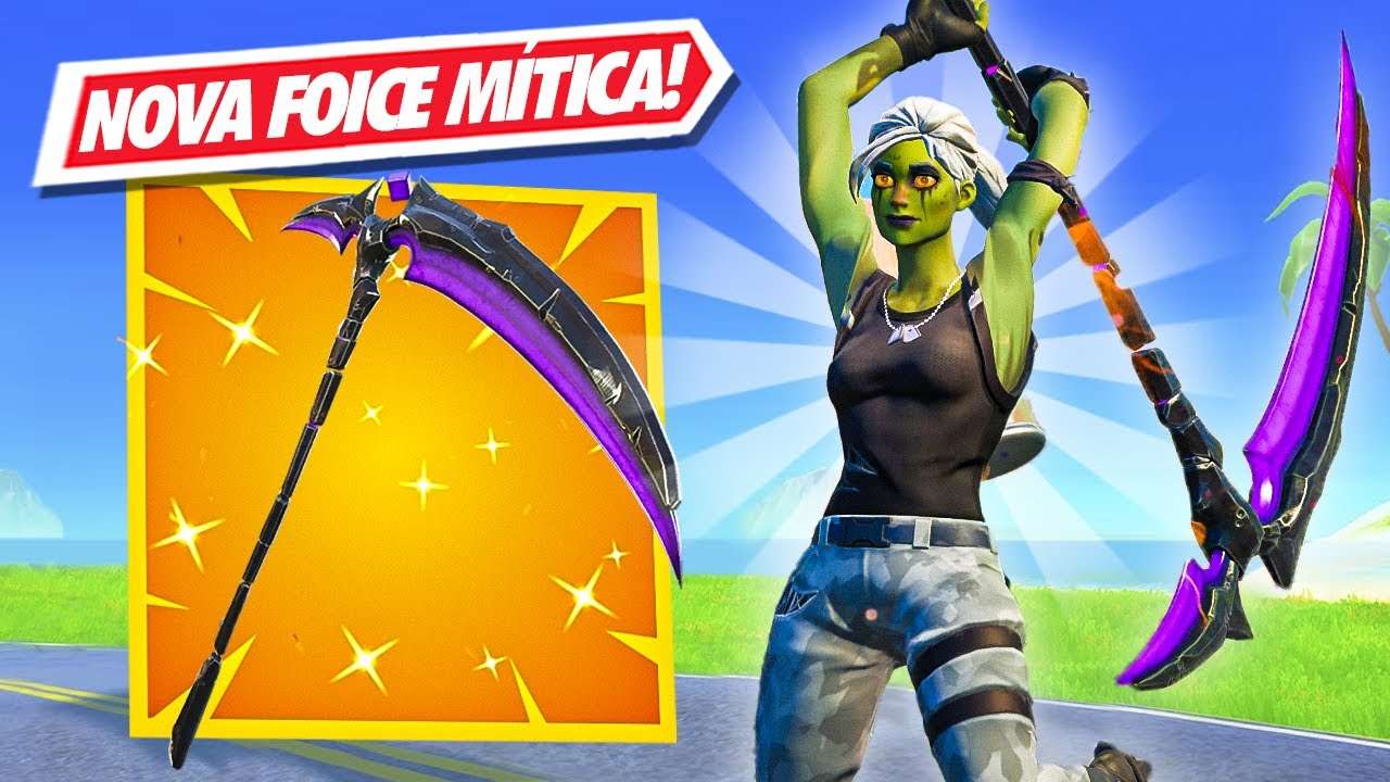 NOVA FOICE MÍTICA E CIDADE DO CUBO - UPDATE HALLOWEEN FORTNITE!!