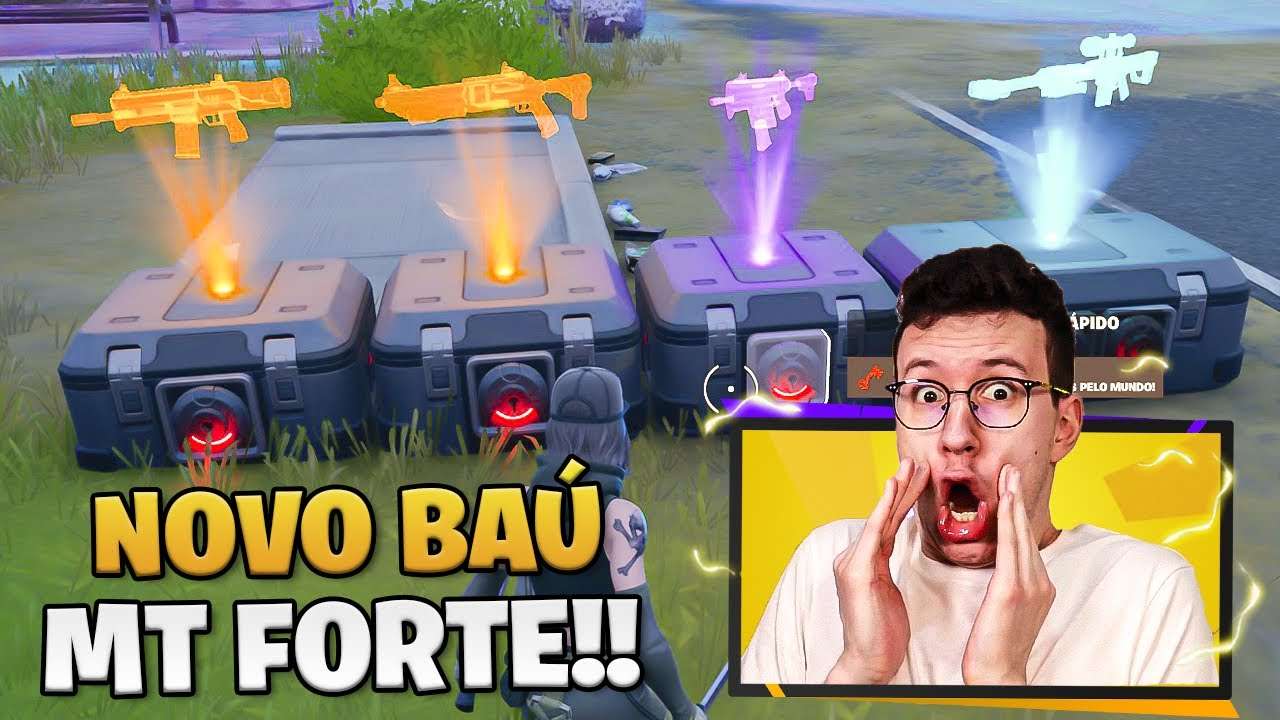 NOVO BAÚ E NOVA ARMA SÃO QUEBRADOS!! - FORTNITE