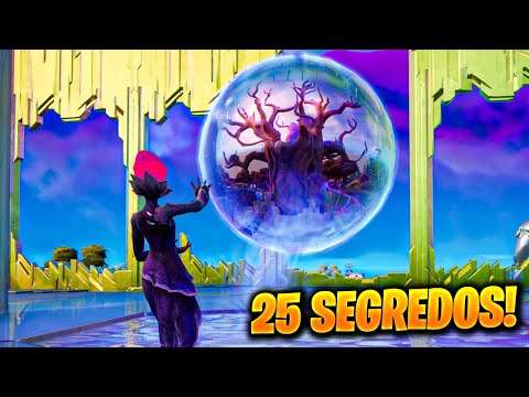 25 SEGREDOS DA NOVA TEMPORADA 4 DO FORTNITE!