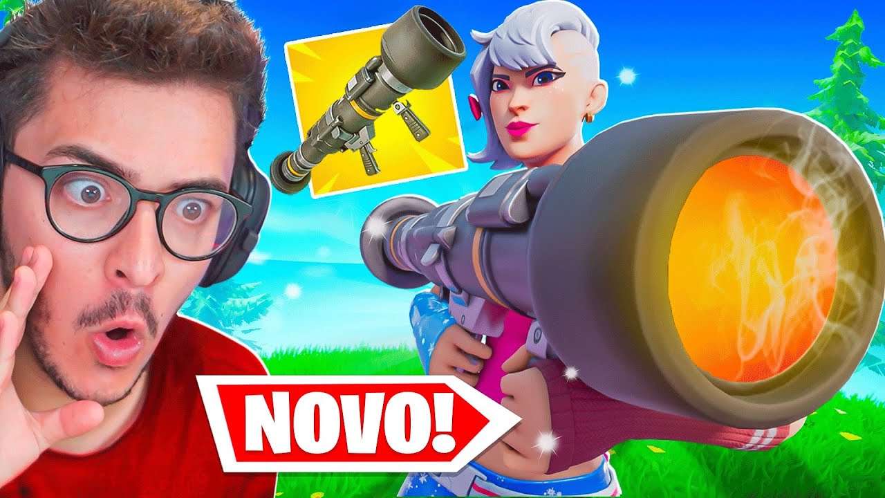 *NOVA* BAZUCA TELEGUIADA CHEGOU AO FORTNITE!