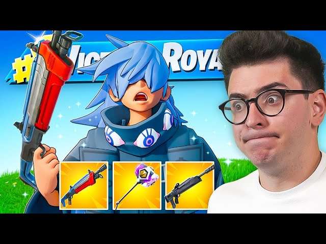 DESAFIO SÓ VALE ARMAS NOVAS DO CAPÍTULO 4! Fortnite