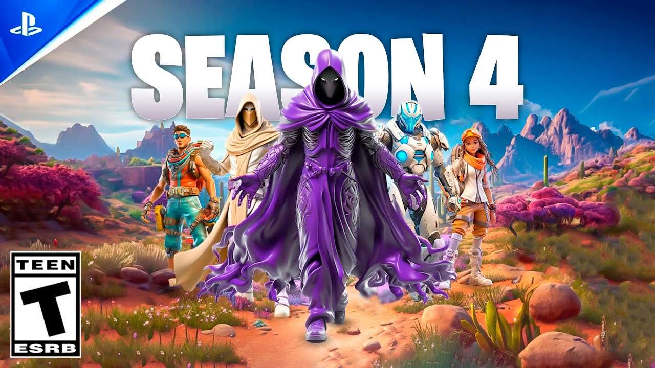 Fortnite Temporada 4 Capitulo 4 - Bem Vindo!