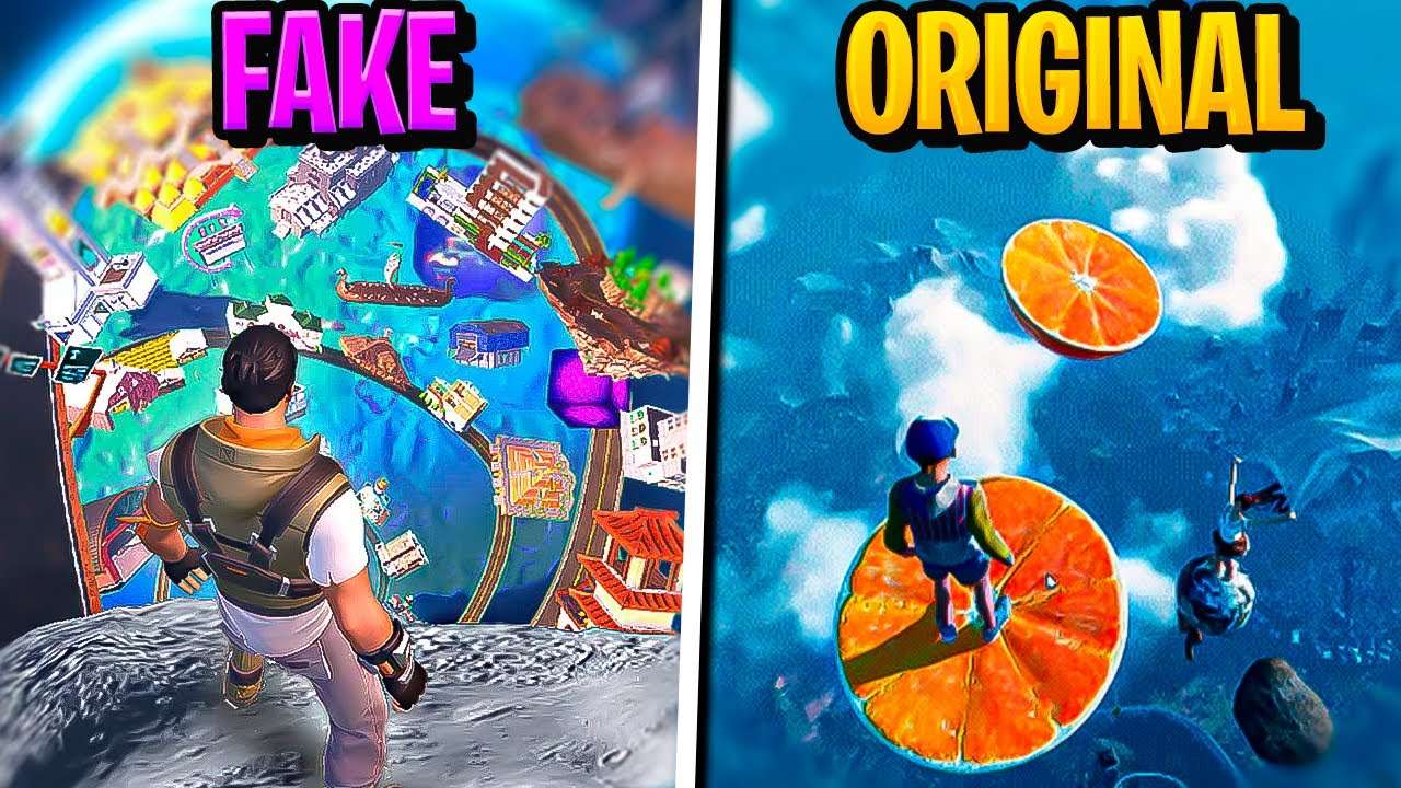 10 MAPAS DO FORTNITE QUE COPIARAM OUTROS JOGOS