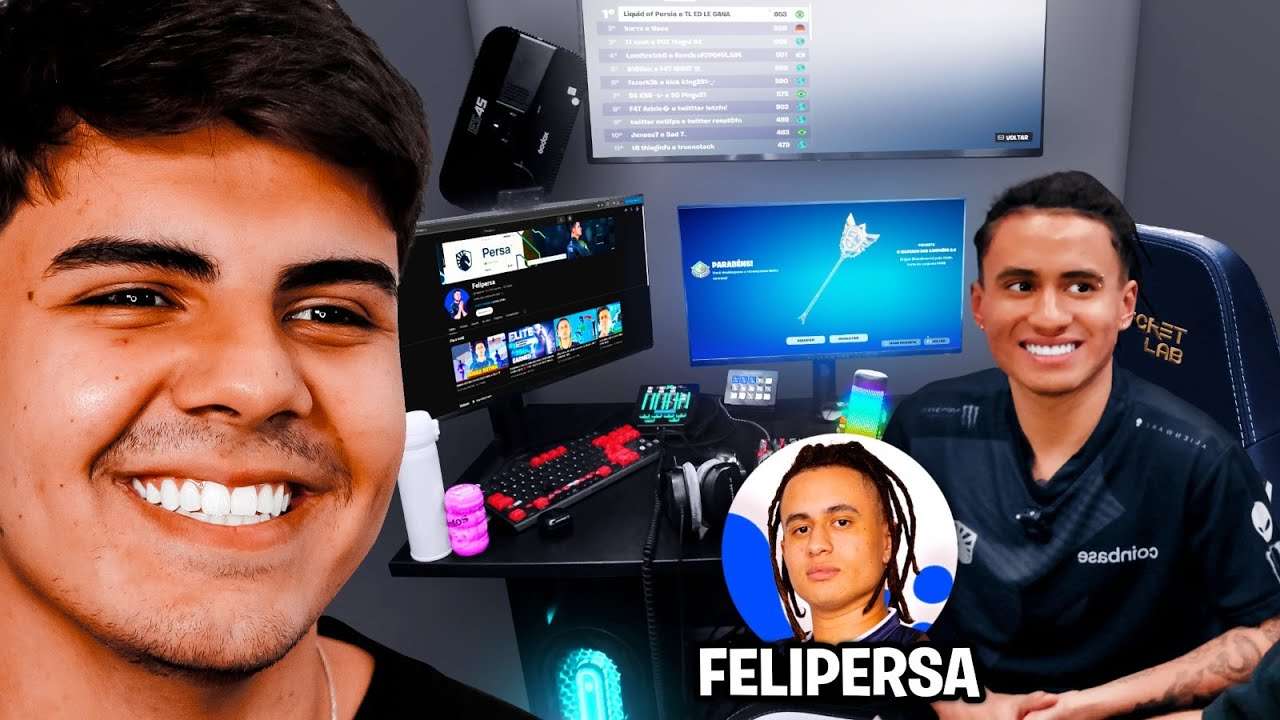 COMO JOGA FELIPERSA, CAMPEÃO DA FNCS... - SETUP DOS PRO Ep. 2