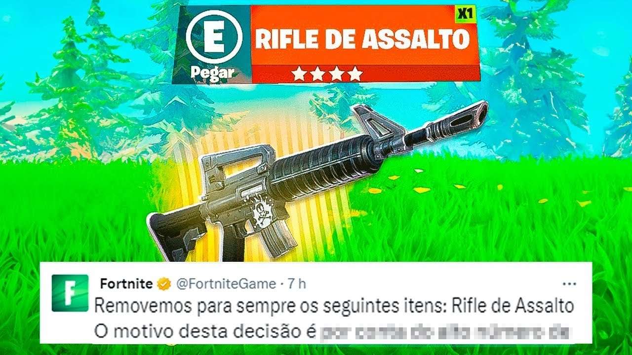 FORTNITE DECIDIU REMOVER 16 COISAS PRA SEMPRE 🥹