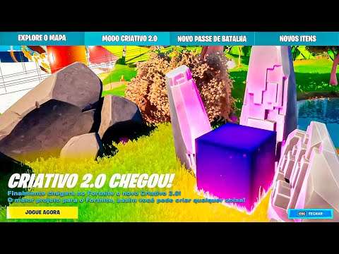 MODO CRIATIVO 2.0 no FORTNITE!