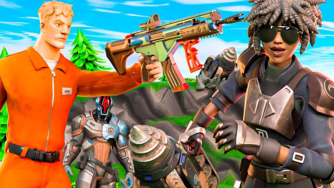 INVASÃO COMPLETA da ORDEM IMAGINARIA na TEMPORADA 2 do FORTNITE