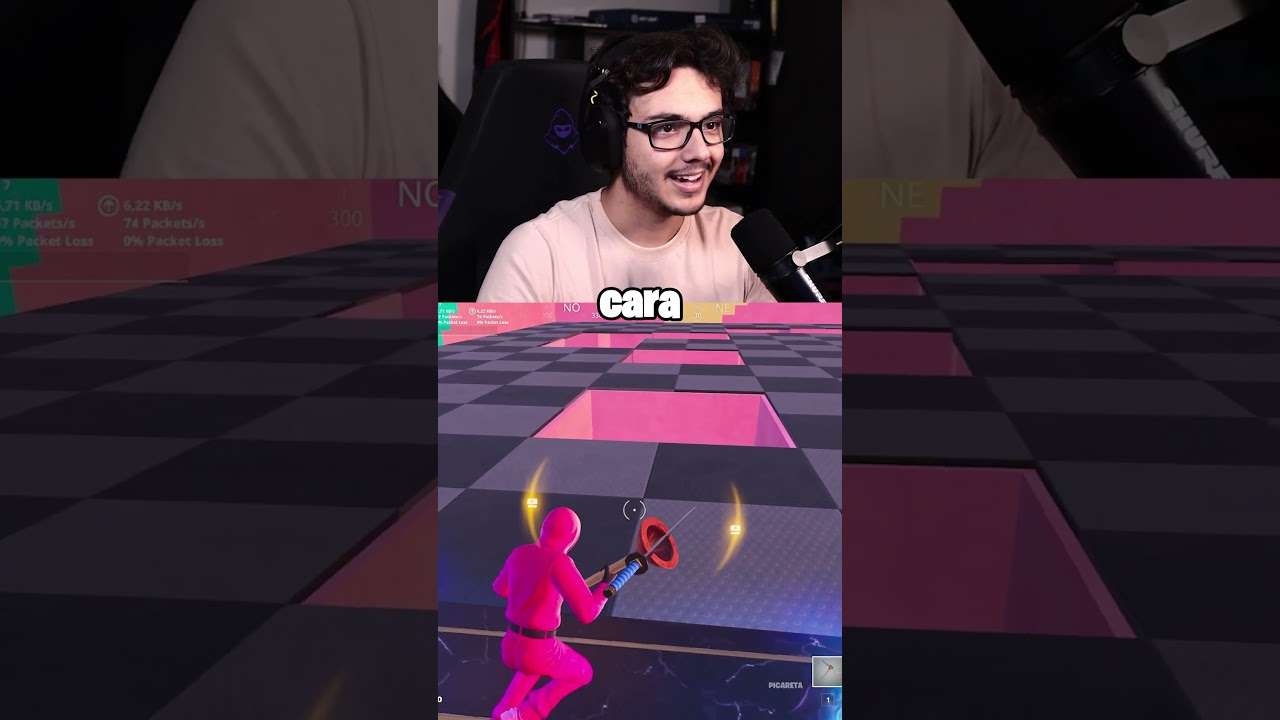 Achei um COFRE SECRETO no novo modo Round 6 do Fortnite!