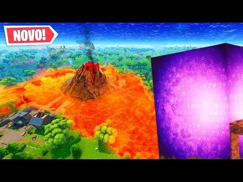 Evento Ao Vivo do Cubo Gigante no Lago do Fortnite! Começou!!!