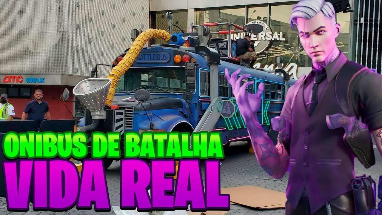 Estão fazendo o ônibus de Batalha na VIDA REAL! 😱 #Shorts