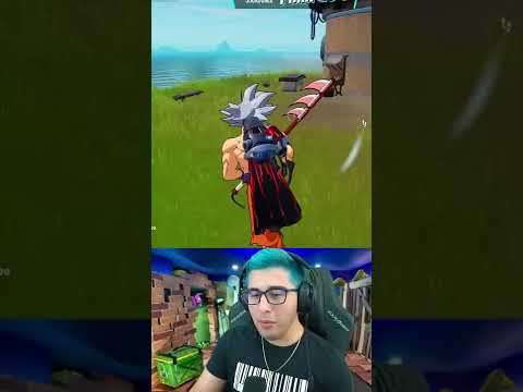 QUEBREI A NOVA SKIN DO GOKU NO FORTNITE!