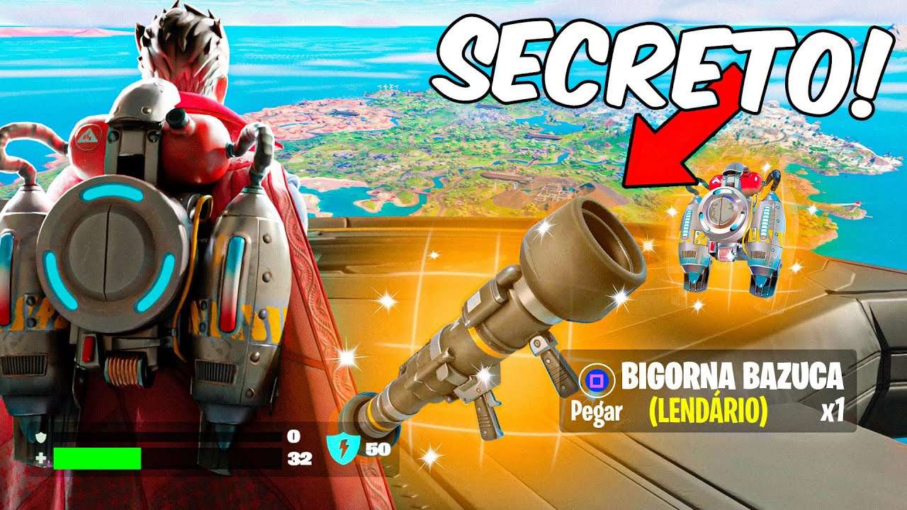 ATUALIZAÇÃO SECRETA NO FORTNITE AGORA! Fortnite Temporada 2