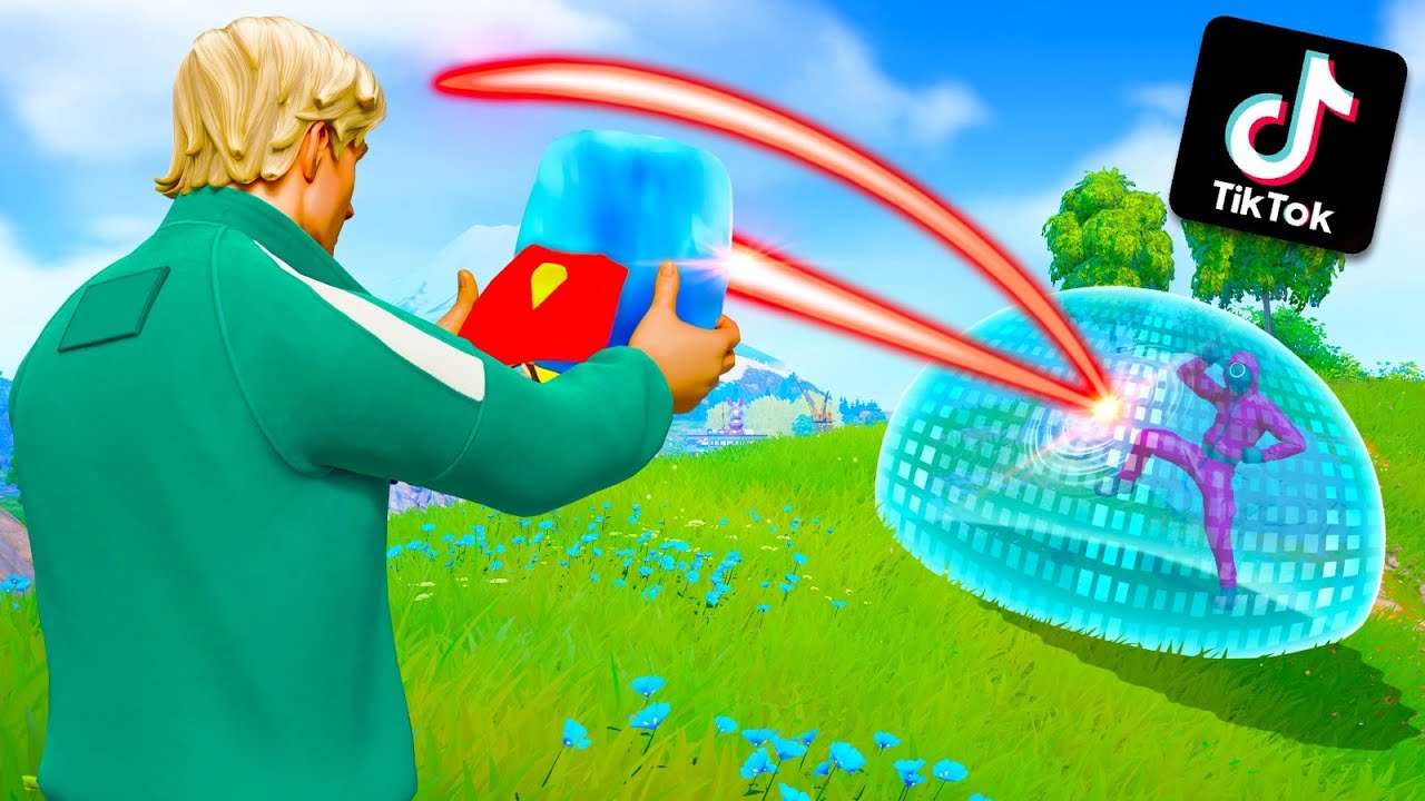 TESTEI os TIKTOKS mais VIRAIS do Fortnite Super!