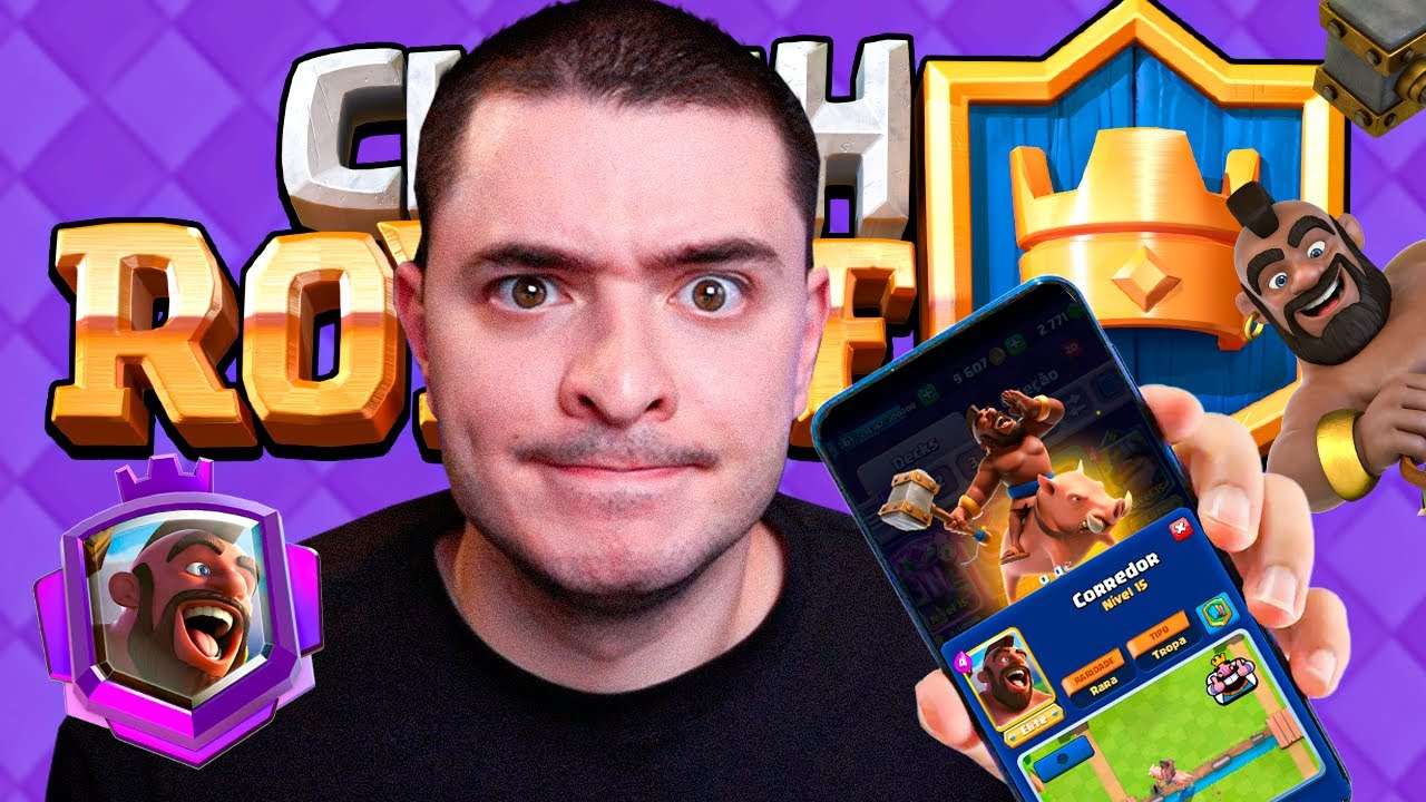 Voltei as origens... Clash Royale!