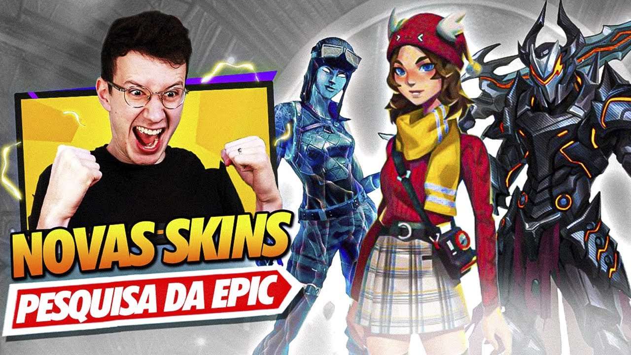 A EPIC ME MOSTROU 65 SKINS QUE AINDA NÃO LANÇARAM NO FORTNITE!!!