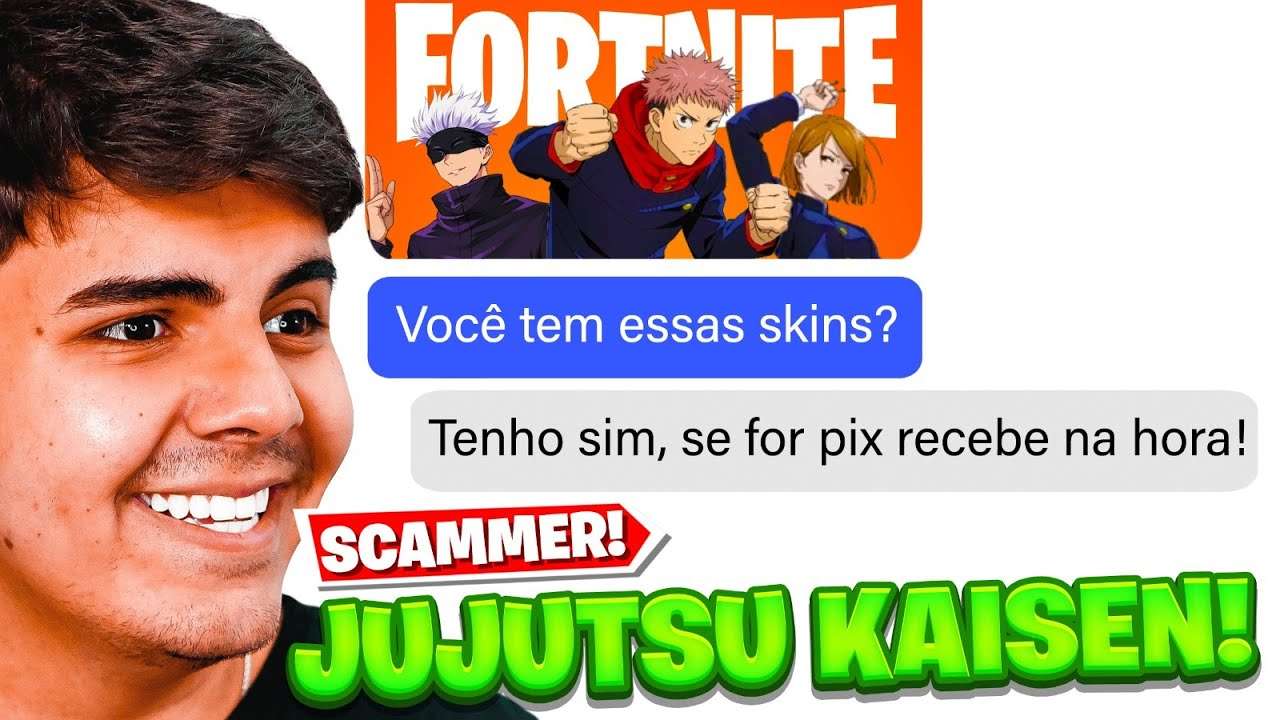 TROLLEI UMA LOJA DE ANIMES JUJUTSU KAIZEN TOTALMENTE FAKE!