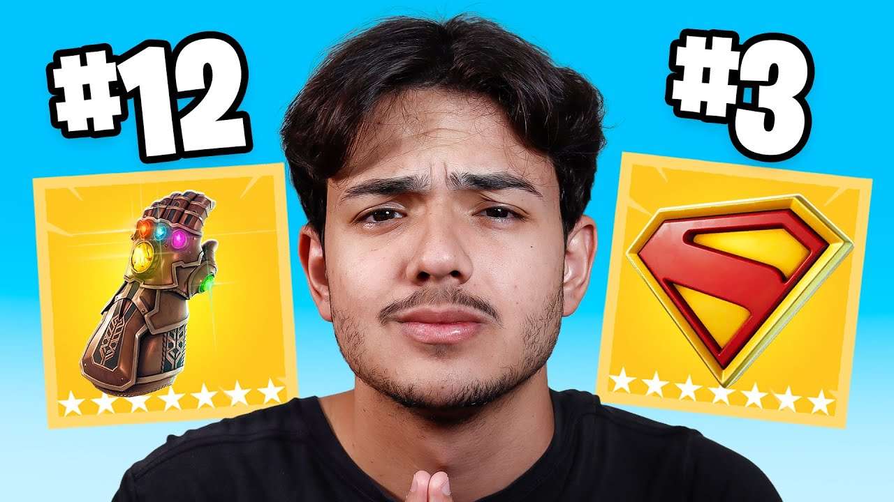 Rankeando TODAS Transformações no Fortnite