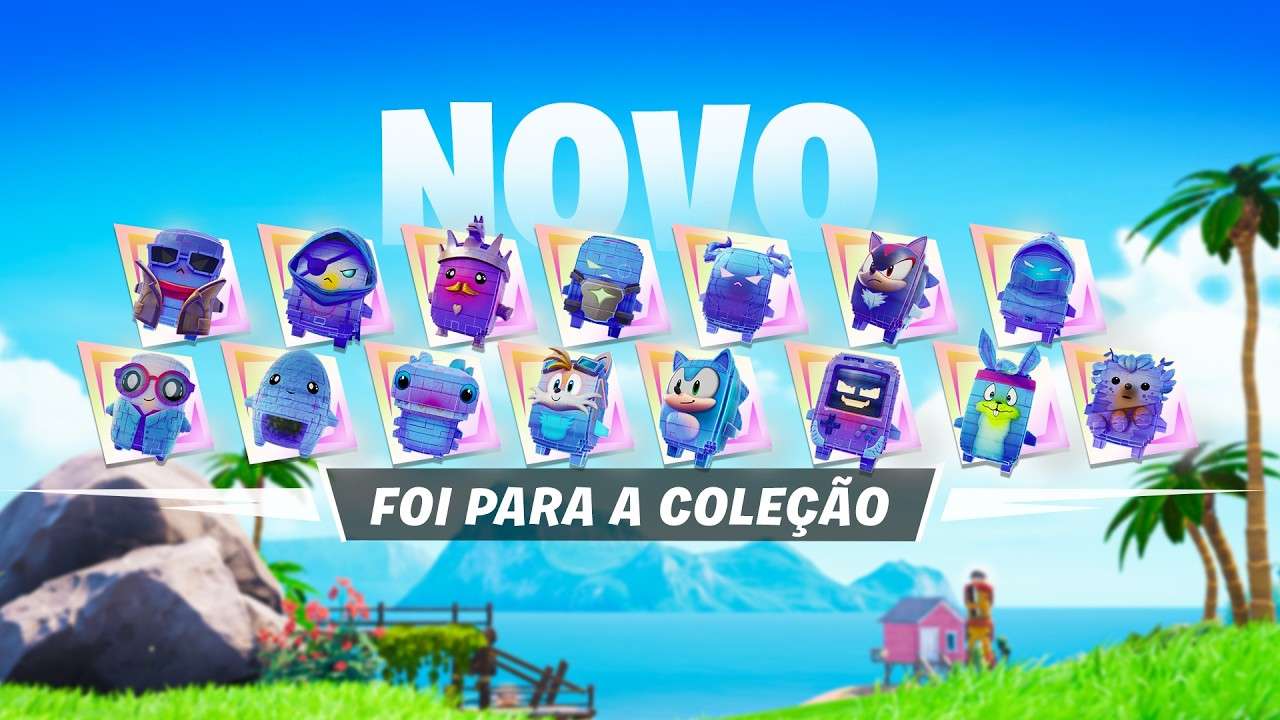 CACEI os 15 NOVOS ELEMENTAIS mais RAROS do FORTNITE!