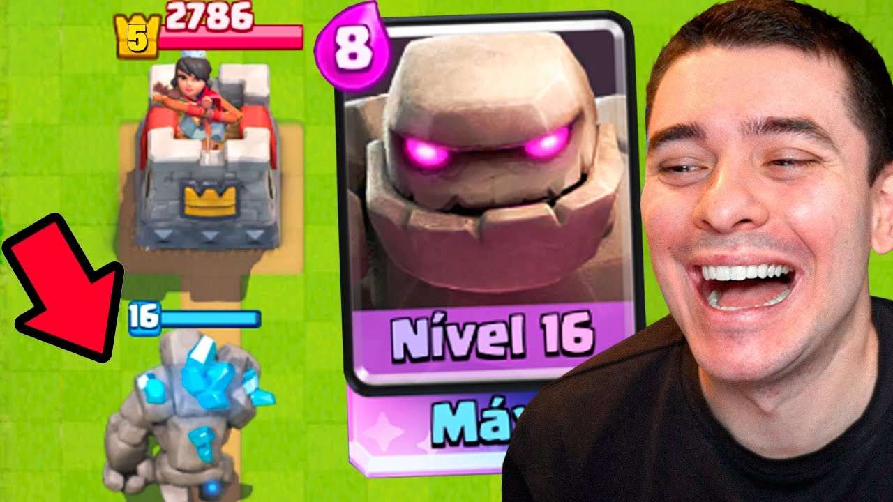 Trollei iniciantes com GOLEM LEVEL MÁXIMO!