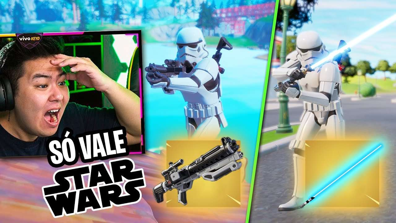 SÓ VALE ITEM DO STAR WARS NESSA PARTIDA!! *voltou!* | FORTNITE