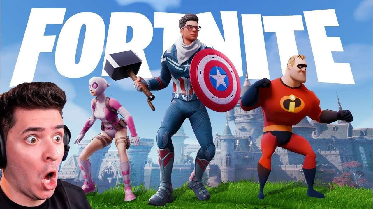 VAZOU TUDO! NOVA TEMPORADA DO FORTNITE! *MARVEL*