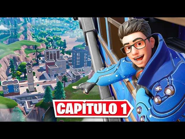 O MAPA ANTIGO DO FORTNITE VOLTOU! *Capitulo 1*