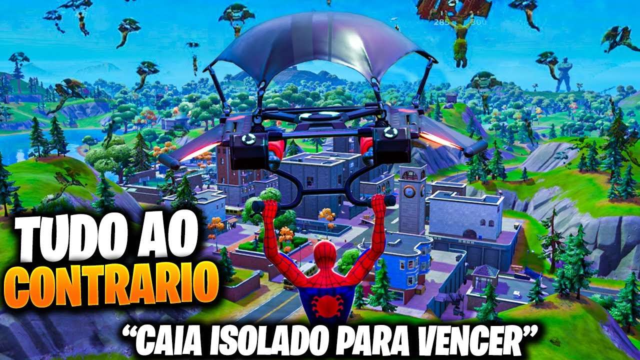 QUEBREI TODAS AS REGRAS DO FORTNITE!