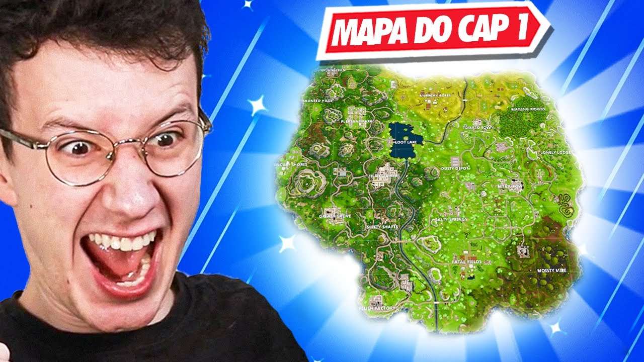 VOLTOU O MAPA DO CAPÍTULO 1!! FORTNITE (UEFN)