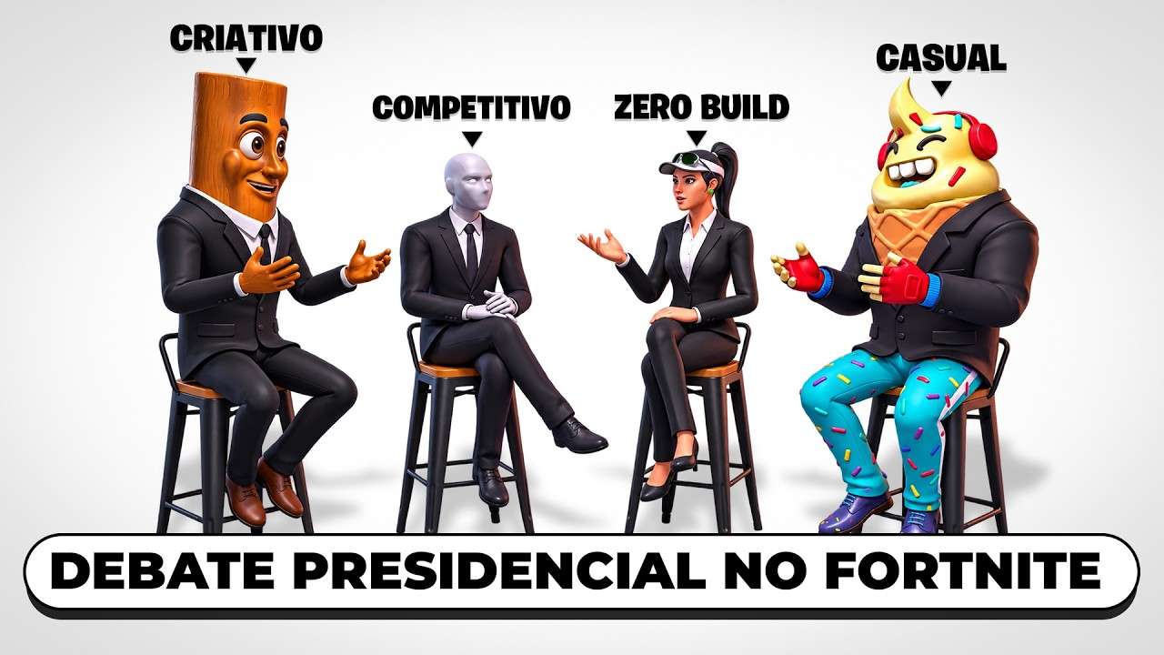 DEBATE PRESIDENCIAL DO FORTNITE