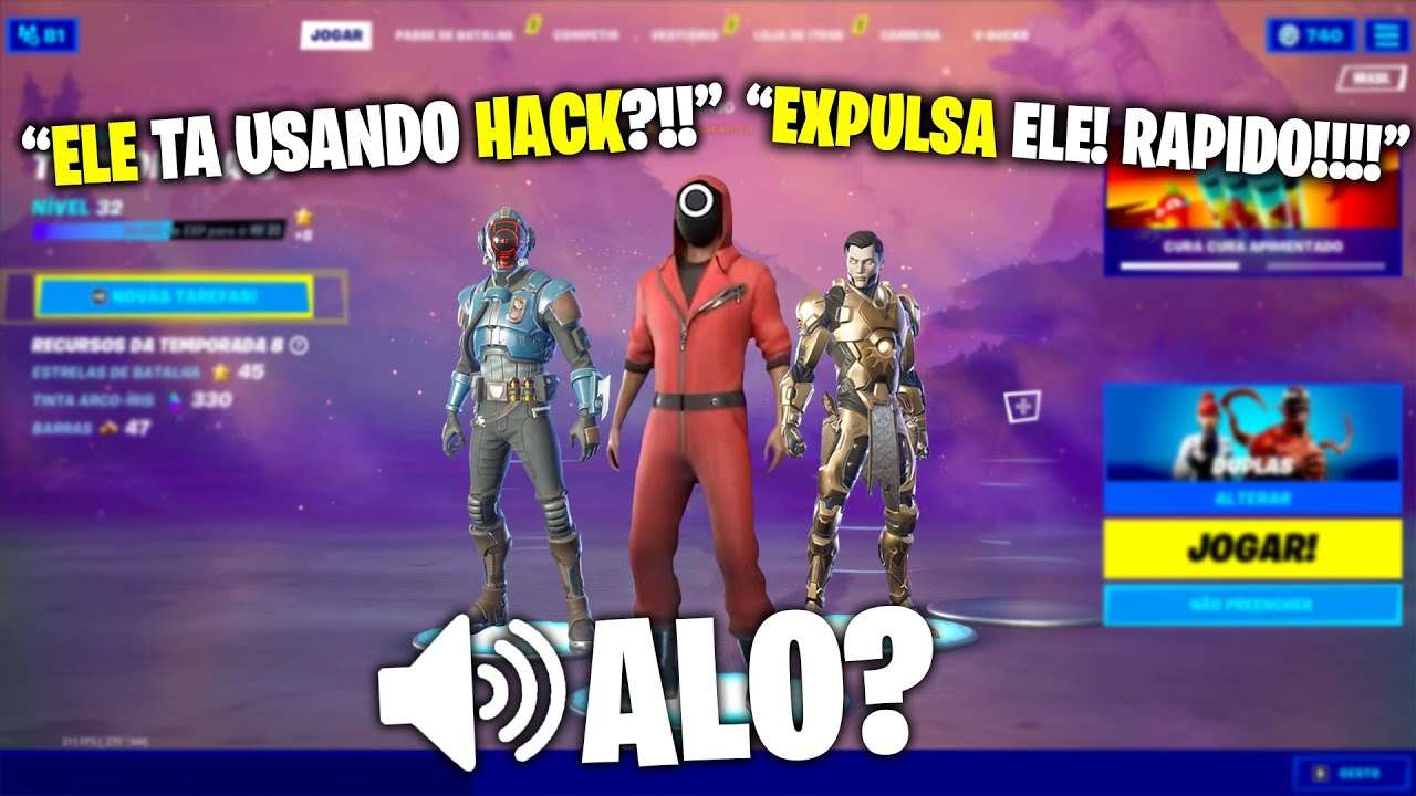 Consegui a Skin do ROUND 6 Antes da Hora.. (Fortnite)