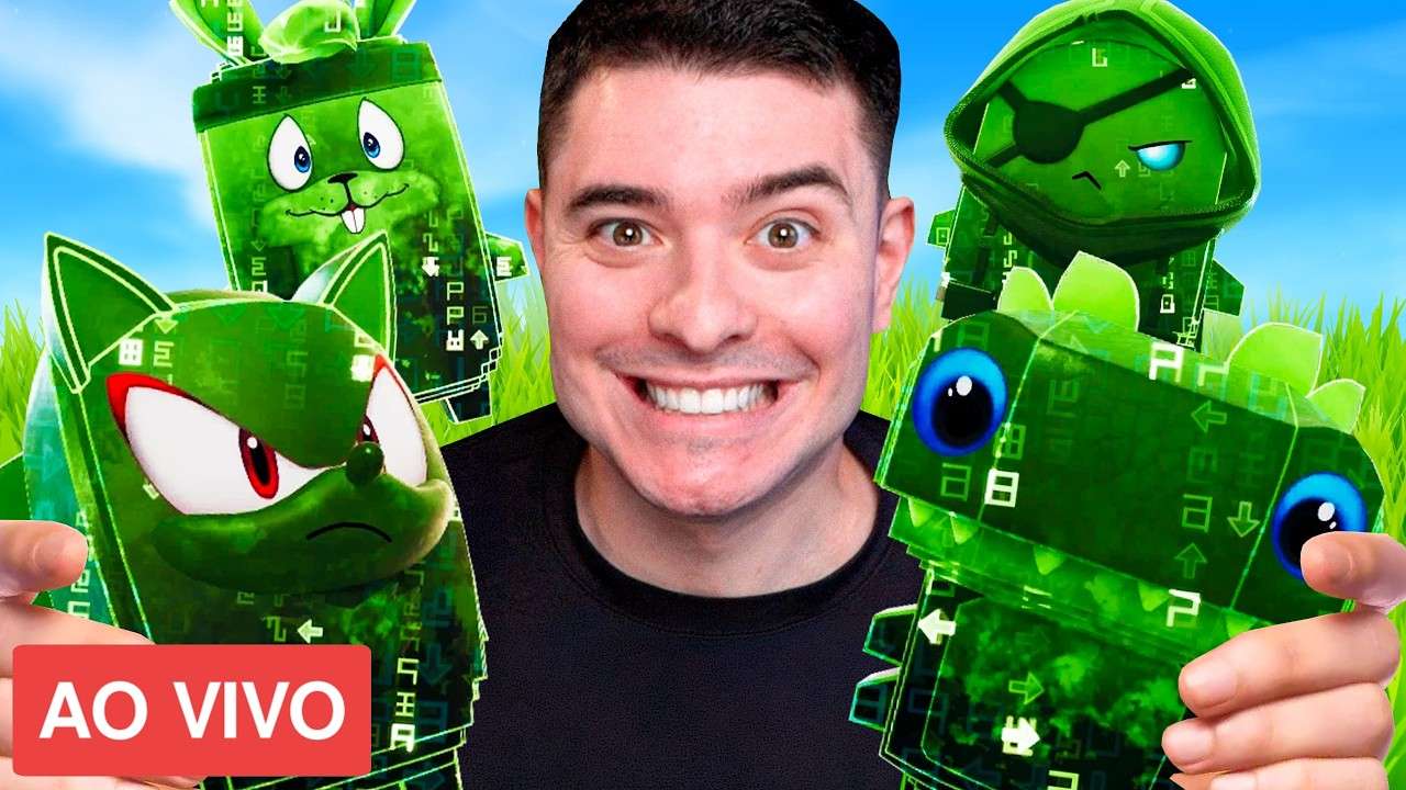 AO VIVO! CAÇANDO OS NOVOS ELEMENTAIS DO FORTNITE!