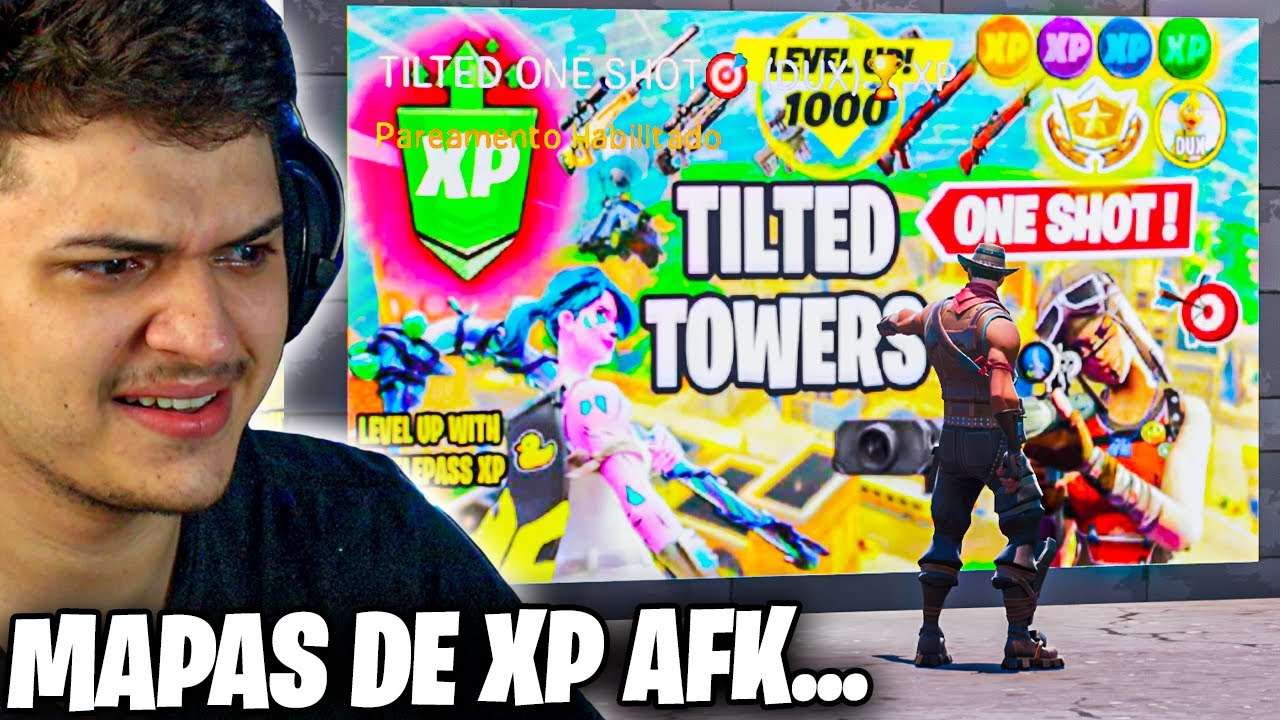 XP INFINITO AFK... ISSO TA MUITO ERRADO EPIC GAMES!