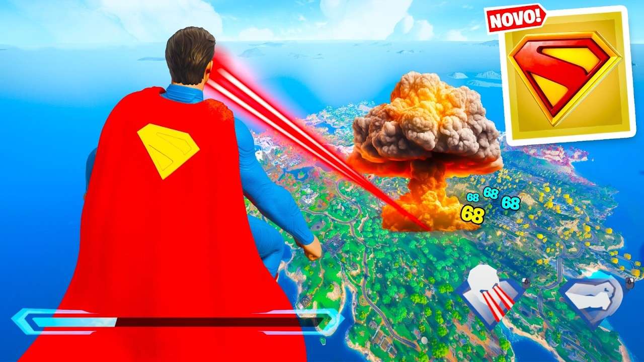 ATUALIZAÇÃO! SUPERMAN CHEGOU NO FORTNITE!