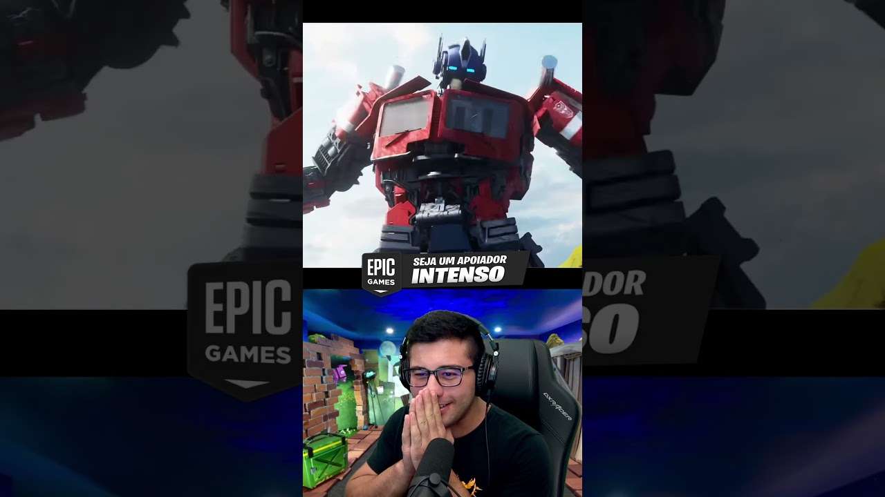 O TRAILER SECRETO DO TRANSFORMERS NO FORTNITE FEITO POR UM FÃ