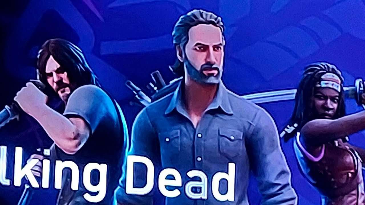 SKIN VAZADA DO THE WALKING DEAD NO FORTNITE?! 😱 #Shorts