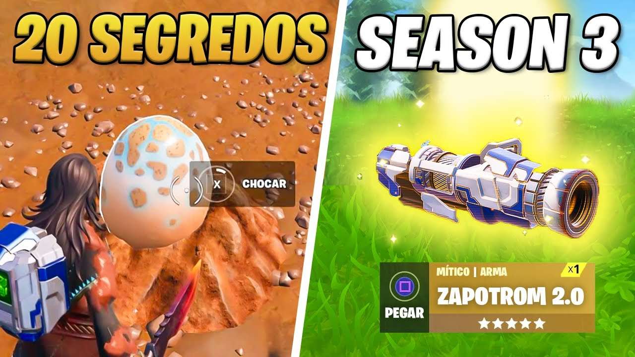 15 SEGREDOS DA NOVA TEMPORADA 3 QUE VC NÃO REPAROU!! - FORTNITE