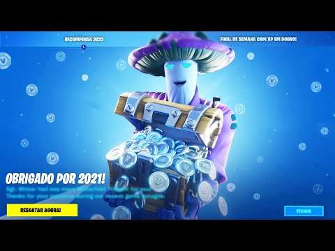 RESGATE AGORA SKIN GRATIS NO FORTNITE EVENTO AO VIVO