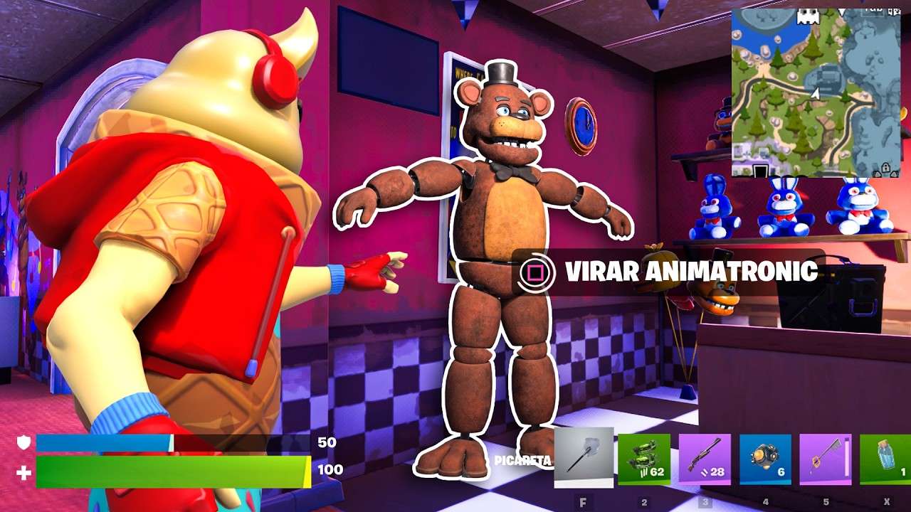 MUDOU TUDO! FNAF CHEGOU NO NOVO FORTNITEMARES 2026!