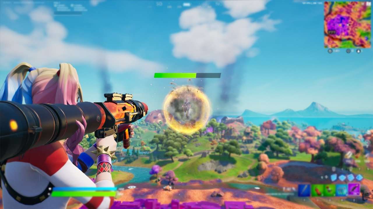 Consegui Destruir a Bola da Rainha do Cubo Gigante no Fortnite.. (O Que Acontece)