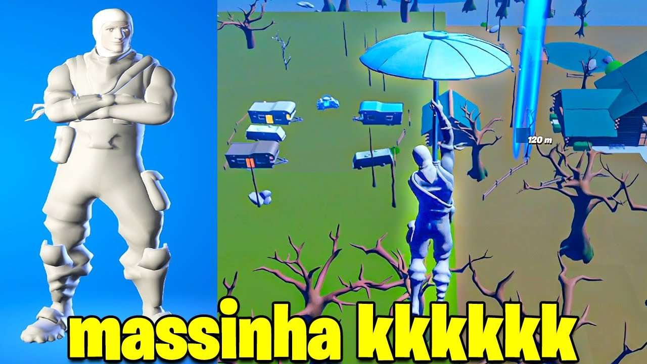 COLOQUEI GRAFICO DE MASSINHA NO MEU FORTNITE...