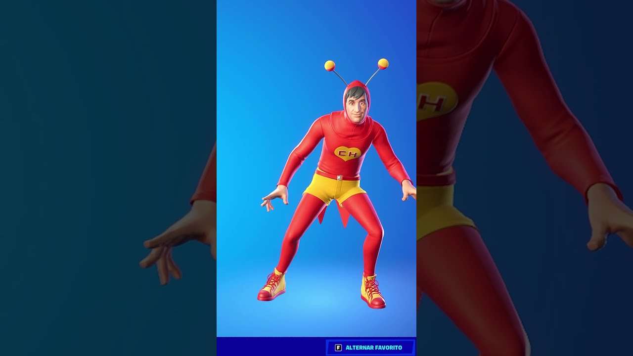 Consegui a Skin do CHAPOLIN COLORADO Antes da Hora.. (Fortnite)