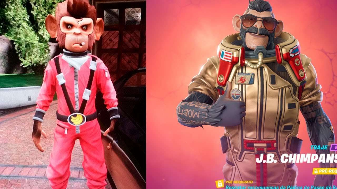 Referencia do GTA 5 no Fortnite temporada 8 😮 #Shorts