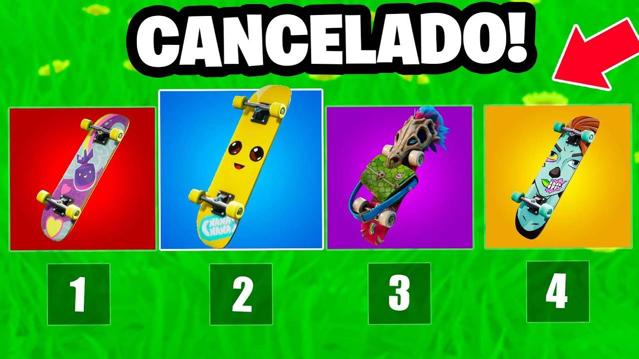 Skates FORAM Banidos? Atualização Cancelada do Fortnite