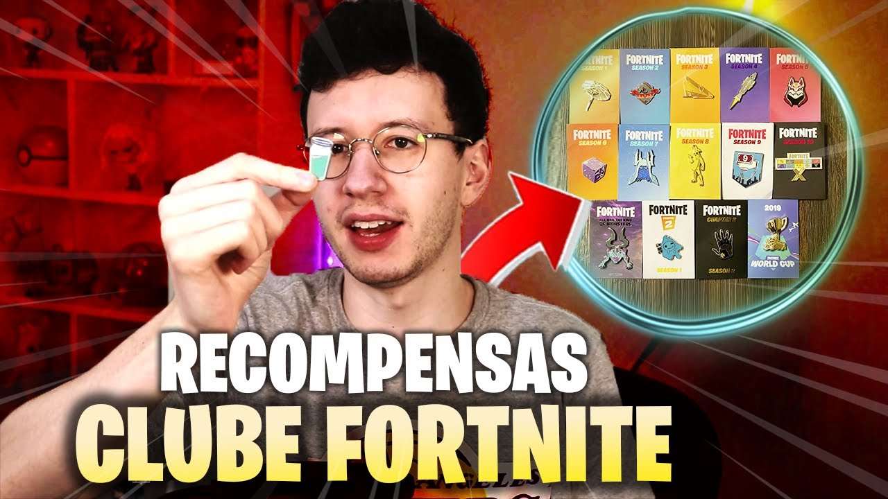 NOVAS RECOMPENSAS DO CLUBE FORTNITE!?!